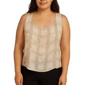 Vintage‎ Daymor Couture Womens 14 Light Pink / Peach Sequin Silk Beaded Blouse